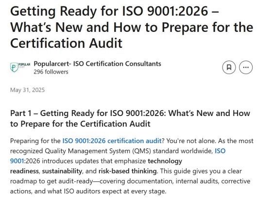 ISO DIS 9001:2026